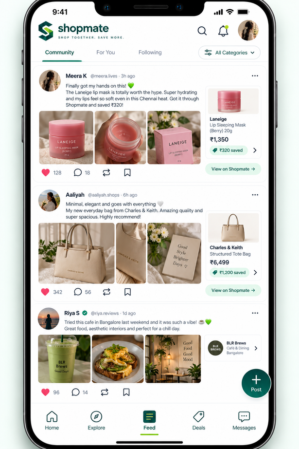 Shopmate recommendations with a human voice. concept from the company presentation